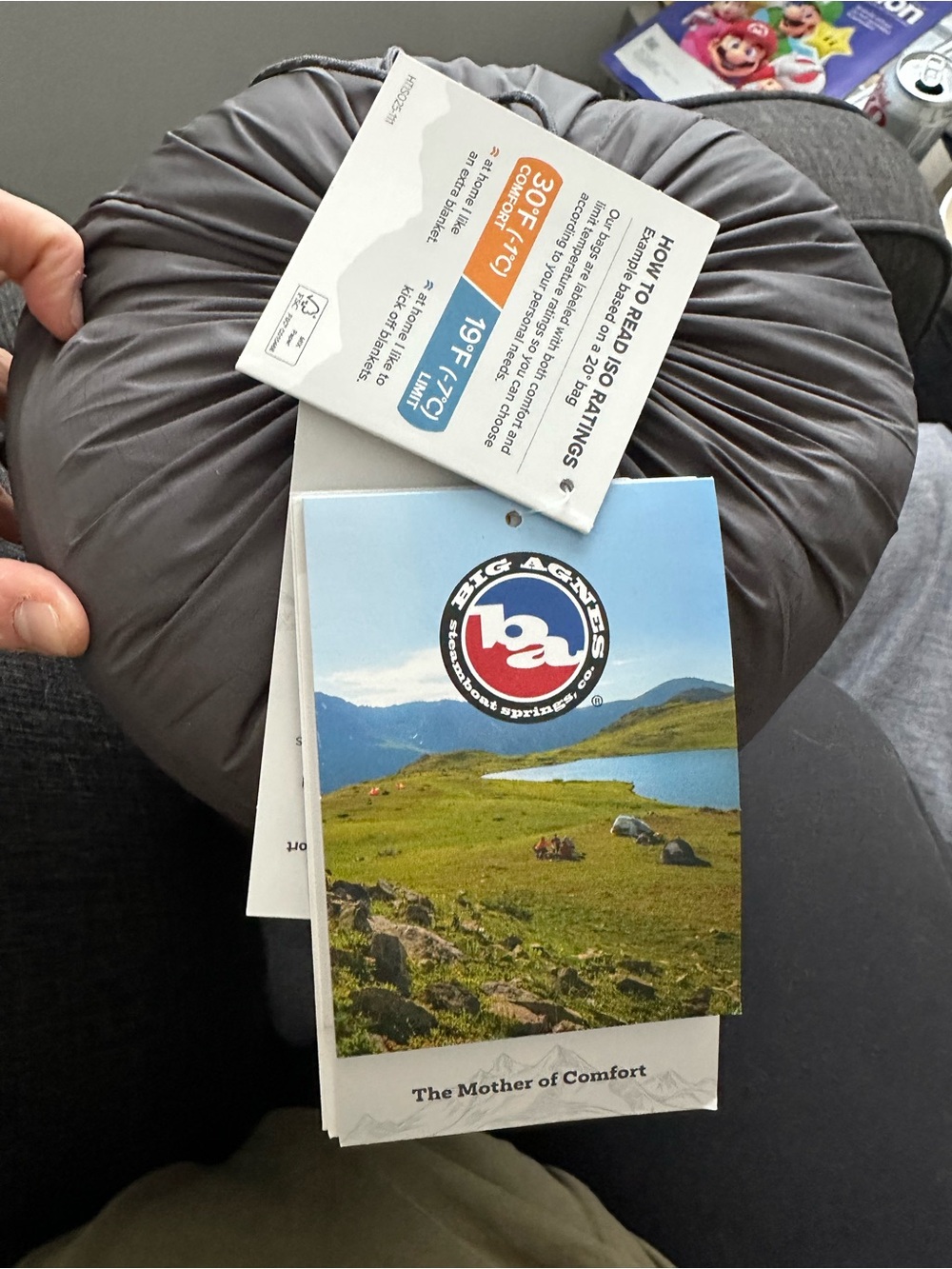 Big Agnes Antracite Sleeping Bag